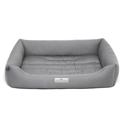 HOUND&NATURE Öko-Hundebett BERN Hellgrau XXL