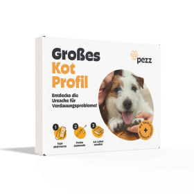 Pezz Großes Kotprofil für Hunde - 7in1 Test für eine ganzheitliche Kotanalyse