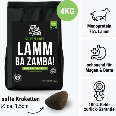 Thumbnail 2: Tales & Tails LammBa Zamba! Softtrockenfutter - 4 kg
