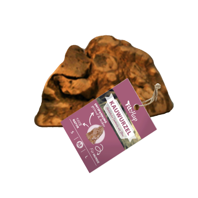 Thumbnail 1: Fit-Hap Kauwurzel M (5 St.) – Natürliches Kauspielzeug aus Hartholz für Hunde