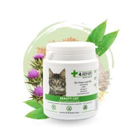4-Beiner PetVet - 4-BEINER BEAUTY-CAT - Nahrungsergänzung - Futterergänzung für Katzen
