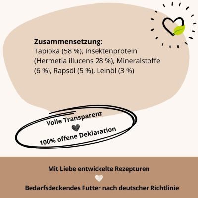 Thumbnail 5: BugBell Trockenfutter mit Insekten bei Allergien