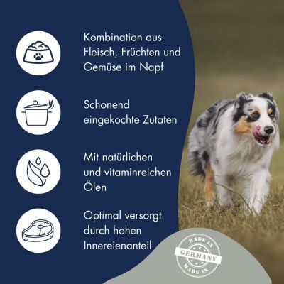 Thumbnail 1: Dr.Clauder’s Dr.Clauder´s B.A.R.F. Komplett Menue Lammragout 800g