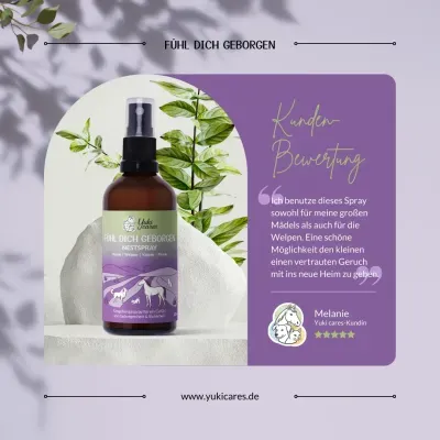 Thumbnail 6: Yuki cares Nestspray Fühl dich geborgen