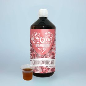 Tierliebhaber Gelenkkräutersaft für Pferde - Bei Sehnen - & Gelenkproblemen. Zur Verbesserung der Gelenkfunktion