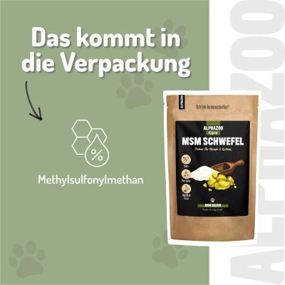 Thumbnail 6: ALPHAZOO MSM Pulver
