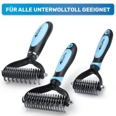 Thumbnail 3: BluePet Service-Set für BluePet Produkte (alle UnterwollToll-Varianten, Krallenscheren, Entfilzer)