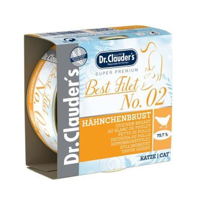 Dr.Clauder´s Best Filet No. 02 Hähnchenbrust 70g