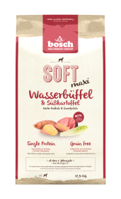 bosch Tiernahrung HPC SOFT Maxi Wasserbüffel&Süßkartoffel Trockenfutter – 12,5kg