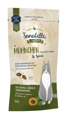 Sanabelle Sanabelle Knusperkissen Huhn & Spinat