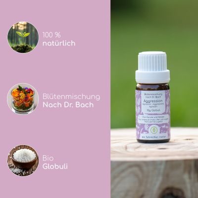 Thumbnail 7: Wolfsbacher Natur Bachblüten Globuli - Aggression