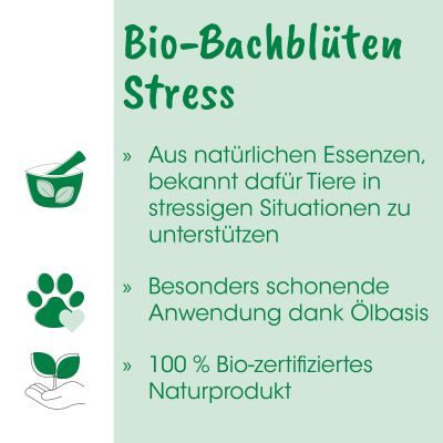 Thumbnail 7: cdVet Bio-Bachblüten Stress 20 ml – Ergänzungsfuttermittel für Hunde, Katzen & Pferde