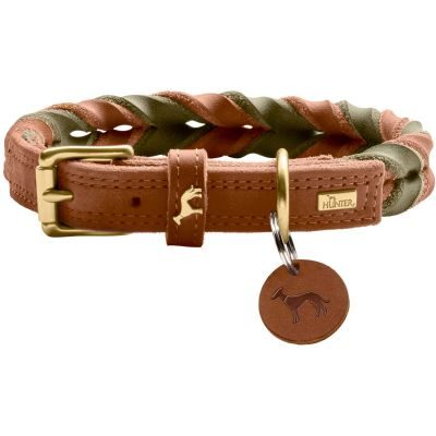 Thumbnail 2: HUNTER Halsband Solid Education Duo S (40), cognac/oliv