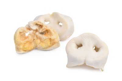 Kaureks Natur Hundeleckerlies Schweinenasen  24 Stk - gepuffte Schweinenasen-Hunde-Kauartikel - Hunde-Snack - Kausnack vom Schwein - Leckerli