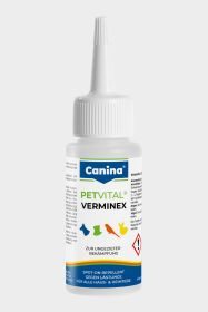 Canina PETVITAL Verminex Spot-on Repellent für Hunde, Katzen, Vögel & Nager 50 ml