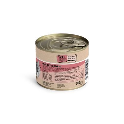 Thumbnail 2: Dogs'n Tiger Adult Katzenfutter, Allerliebst, Nassfutter, Getreidefrei, Rind, Hühnerleber & Kürbis, 200g