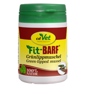 Fit-BARF® Grünlippmuschel 35 g – Natürliche Futterergänzung mit Taurin für Hunde & Katzen