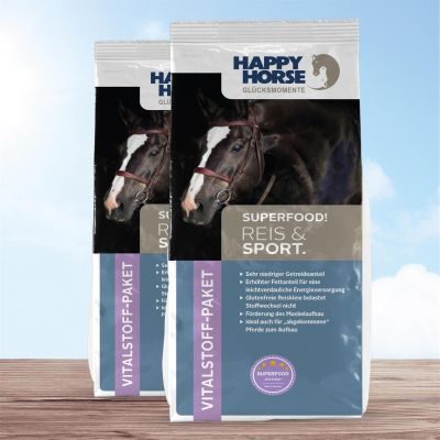 Happy Horse Happy Horse Superfood Reis & Sport 28 kg