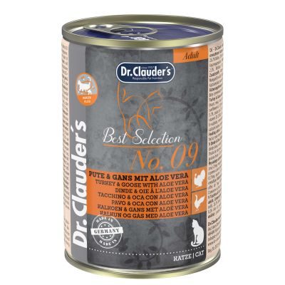 Dr.Clauder´s Best Selection No 9 Pute & Gans mit Aloe Vera 400g