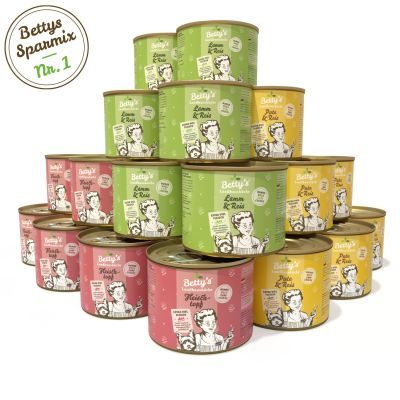 Betty's Landhausküche SPARMIX 1 - Hund 200g x 18