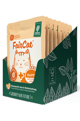 Thumbnail 3: Green Petfood FairCat Happy, getreidefreies Nassfutter für ausgewachsene Katzen, 8x85g