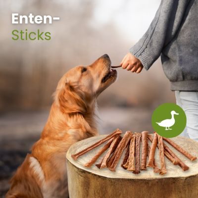 Thumbnail 3: kauartikel.com Enten-Sticks - Hunde-Kauartikel - Hunde-Snack - Kausnack - Leckerli von der Ente