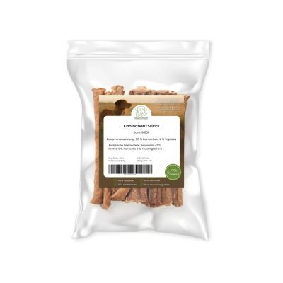 Thumbnail 2: kauartikel.com Kaninchen-Sticks - Hunde-Kauartikel - Hunde-Snack - Hypoallergen-Kausnack - Hasen-Leckerli