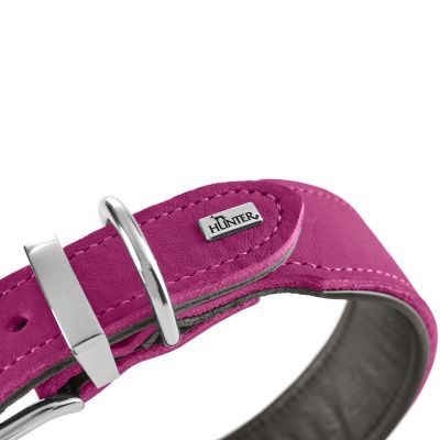Thumbnail 3: HUNTER Halsband Malta M (55), magenta/schwarz