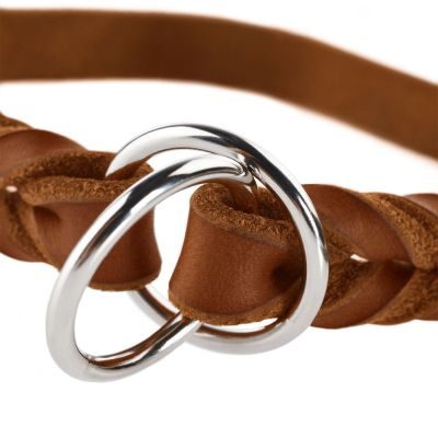 Thumbnail 5: HUNTER Dressurhalsung Solid Education M, cognac