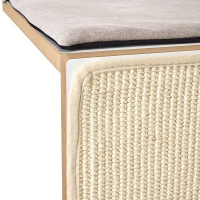 Thumbnail 11: stylecats® Kratzturm Tumba 3 Liegeflächen (M) 81 cm, weiß/grau/grau