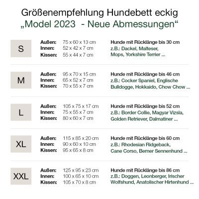 HOUND&NATURE Öko-Hundebett BERN Grau L