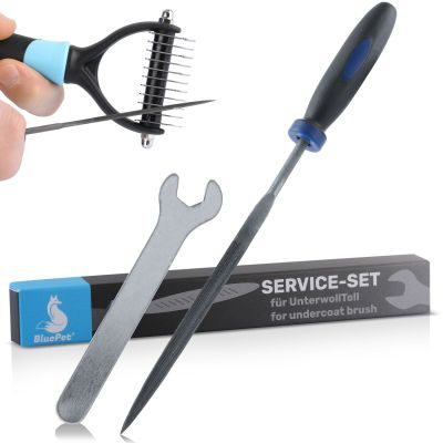 Thumbnail 2: BluePet Service-Set für BluePet Produkte (alle UnterwollToll-Varianten, Krallenscheren, Entfilzer)