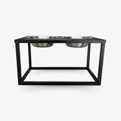Vitomalia Hunde Futterbar Luxus Edition - 2er Napf
