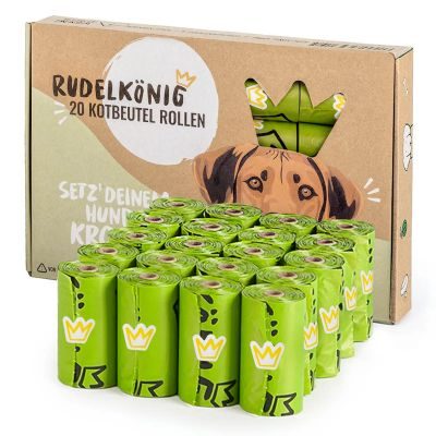Thumbnail 6: Rudelkönig Hundekotbeutel 300 Kotbeutel für Hunde aus recyceltem Kunststoff, Hundekotbeutel
