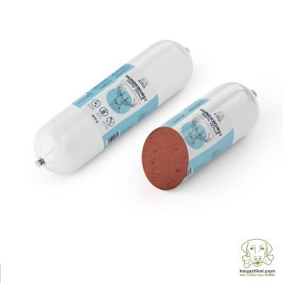 Bild 1 von 1: Ayka Ayka Hundewurst Hirsch - Pures Muskelfleisch - Monoprotein - Getreidefrei - Urlaubs-BARF