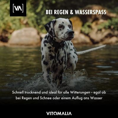 Thumbnail 2: Vitomalia Wasserhalsband mit abstehender Innenfütterung Pink L / 5cm