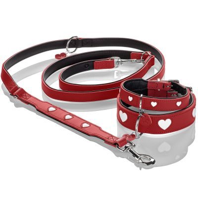 Thumbnail 16: HUNTER Halsband Love S-M (50), rot/schwarz