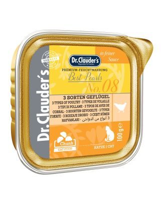 Dr.Clauder´s Best Pearls No. 08 3 Sorten Geflügel 100g