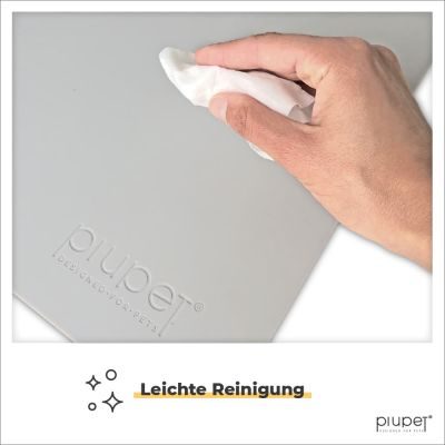 Thumbnail 2: PIUPET Napfunterlage für Katze & Hund I 60x40cm I Wasserdicht I Silikon Unterlage