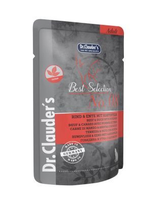Dr.Clauder´s Best Selection No 8 Rind & Ente mit Kartoffeln 85g