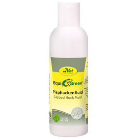 cdVet EquiGreen Piephackenfluid 200 ml -  Natürliche Pflege bei Hautveränderungen am Sprunggelenk