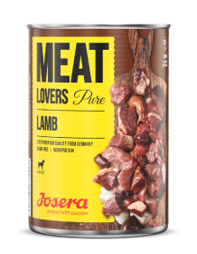 Josera Meat Lovers Pure Lamb – Nassfutter für Hunde – 6x800g