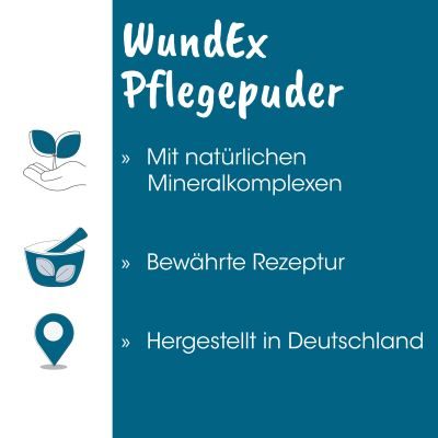 Thumbnail 5: cdVet VeaVet WundEx Pflegepuder 15 g – Natürliche Hautpflege für Tiere bei feuchten Hautstellen